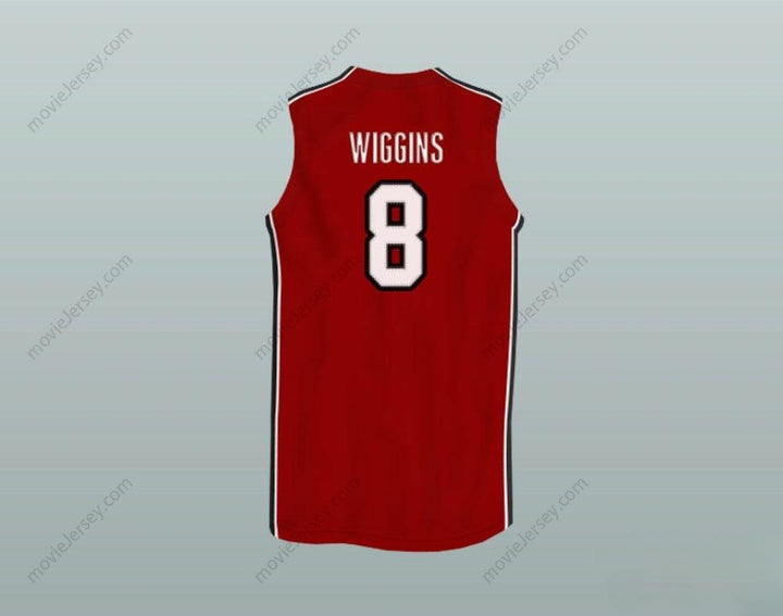 CUSTOM ANY Name Number ANDREW WIGGINS CANADA RED BASKETBALL JERSEY Top Stitched S-6XL