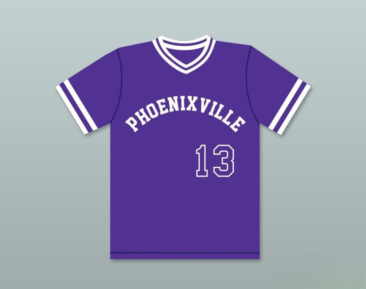 Custom Any Name Number MIKE PIAZZA 13  AREA HIGH SCHOOL PHANTOMS PURPLE BASEBALL JERSEY 1 Top Stitched S-6XL