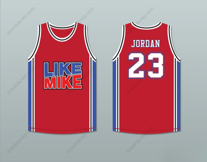 CUSTOM ANY Name Number MICHAEL   23 LIKE MIKE RED BASKETBALL JERSEY NEW Top Stitched S-6XL