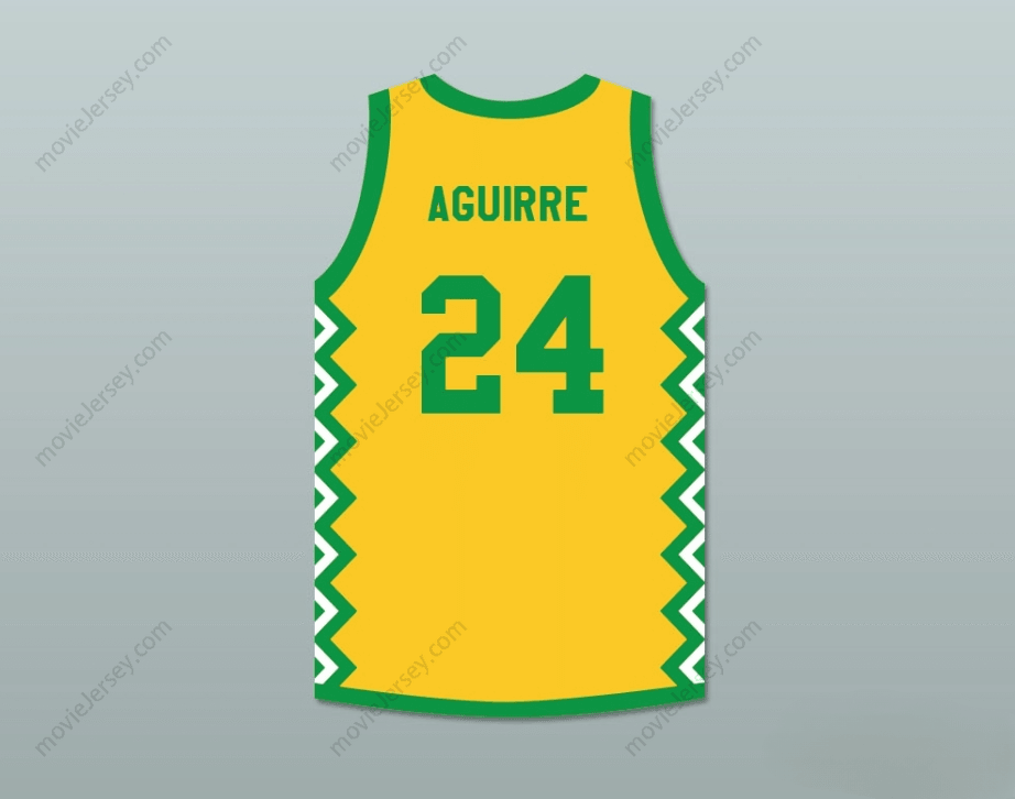 CUSTOM ANY Name Number MARK AGUIRRE 24 GEORGE WESTINGHOUSE  PREP BASKETBALL JERSEY Top Stitched S-6XL