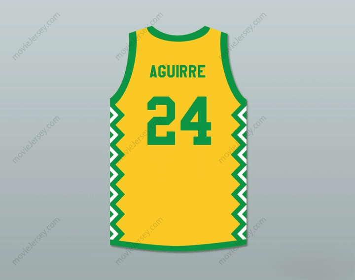 CUSTOM ANY Name Number MARK AGUIRRE 24 GEORGE WESTINGHOUSE  PREP BASKETBALL JERSEY Top Stitched S-6XL