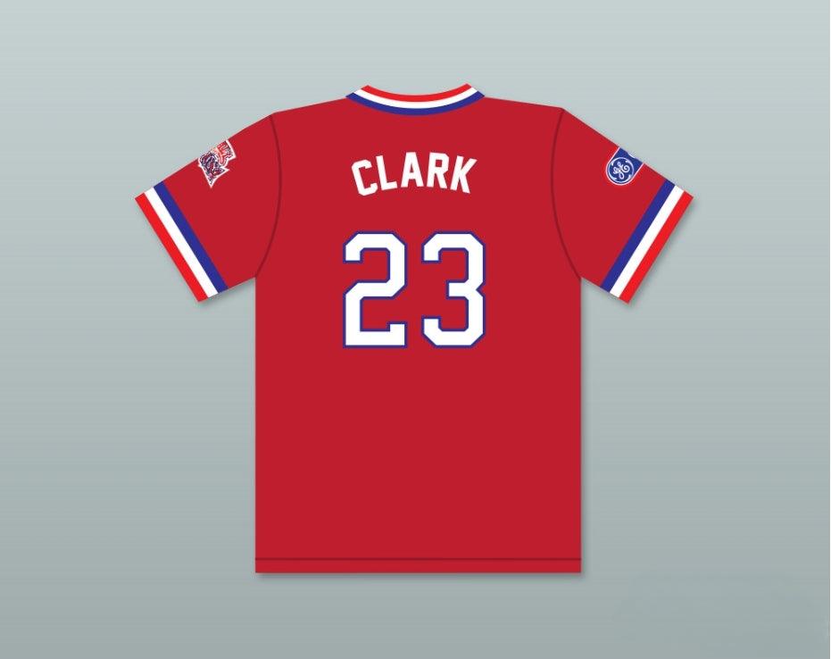 Custom Any Name Number WILL CLARK 23 1984 USA TEAM RED BASEBALL JERSEY Top Stitched S-6XL
