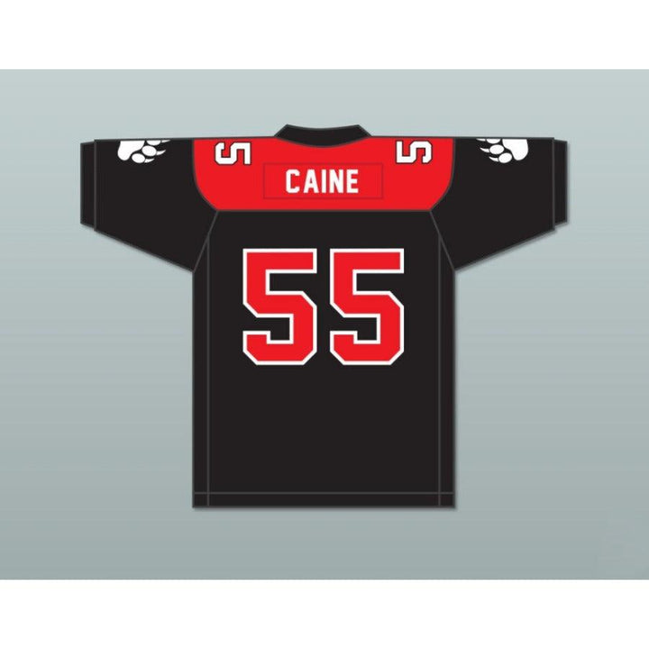 CUSTOM ANY Name Number B.J. CAINE 55 MINNVILLE HIGH SCHOOL GRIZZLIES Football Jersey Top Stitched S-6XL