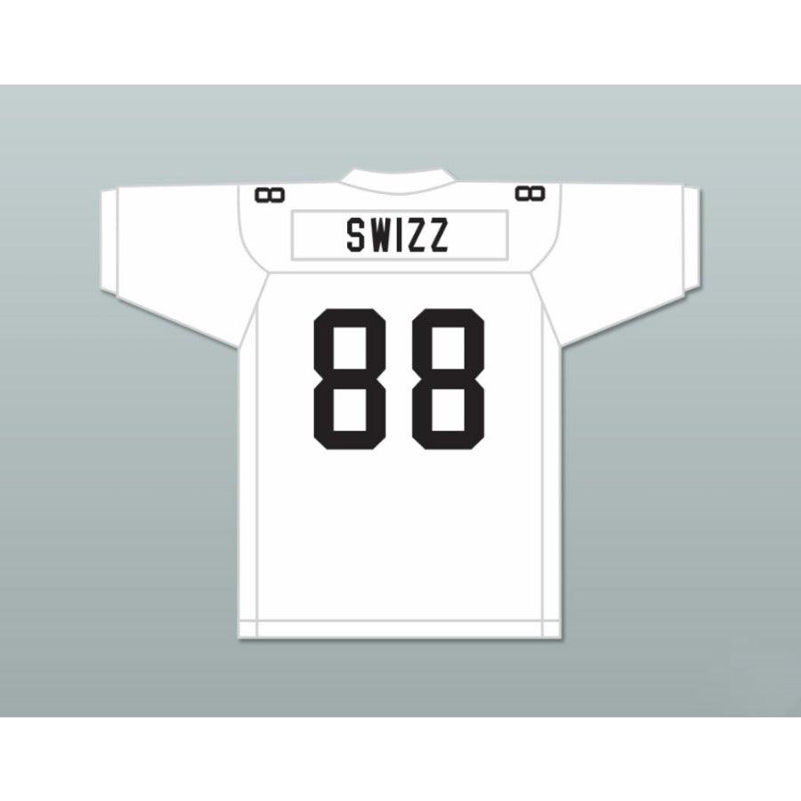 CUSTOM ANY Name Number SWIZZ BEATZ ROUGH RYDERS 88 SILVER Football Jersey Top Stitched S-6XL