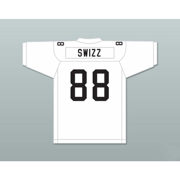 CUSTOM ANY Name Number SWIZZ BEATZ ROUGH RYDERS 88 SILVER Football Jersey Top Stitched S-6XL
