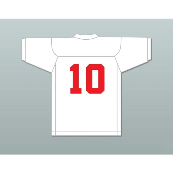 CUSTOM ANY Name Number TAMI MAIDA 10 MINNVILLE HIGH SCHOOL GRIZZLIES Football Jersey Top Stitched S-6XL