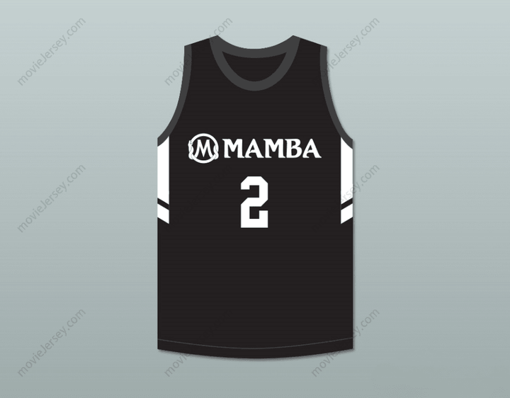 CUSTOM ANY Name Number GIANNA 2 MAMBA BALLERS BLACK BASKETBALL JERSEY VERSION 3 Top Stitched S-6XL