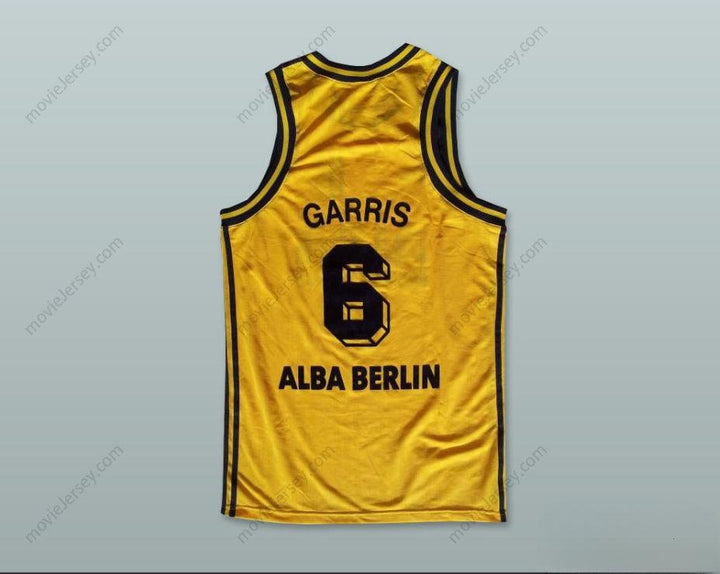 CUSTOM ANY Name Number KIWANE GARRIS 6 ALBA BERLIN BASKETBALL JERSEY Top Stitched S-6XL