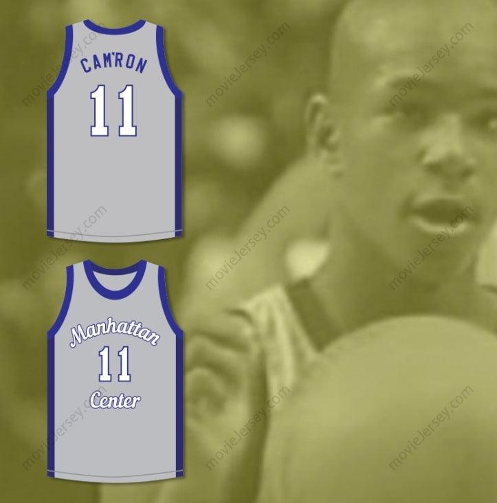 CUSTOM ANY Name Number RAPPER CAM'RON 11  CENTER RAMS BASKETBALL JERSEY Top Stitched S-6XL