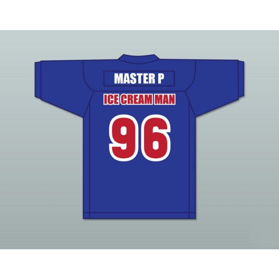 CUSTOM ANY Name Number MASTER P 96 ICE CREAM MAN NO LIMIT RECORDS Football Jersey Top Stitched S-6XL