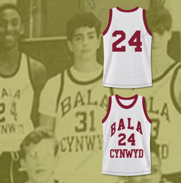 CUSTOM ANY Name Number  BRYANT 24 BALA CYNWYD MIDDLE SCHOOL BASKETBALL JERSEY STITCH SEWN Top Stitched S-6XL