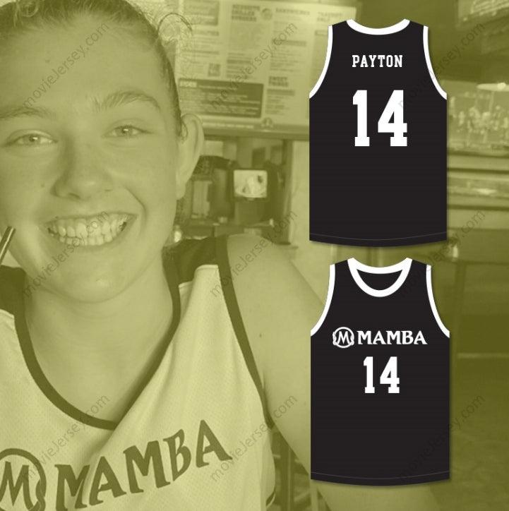 CUSTOM ANY Name Number PAYTON 14 MAMBA BALLERS BLACK BASKETBALL JERSEY VERSION 4 Top Stitched S-6XL