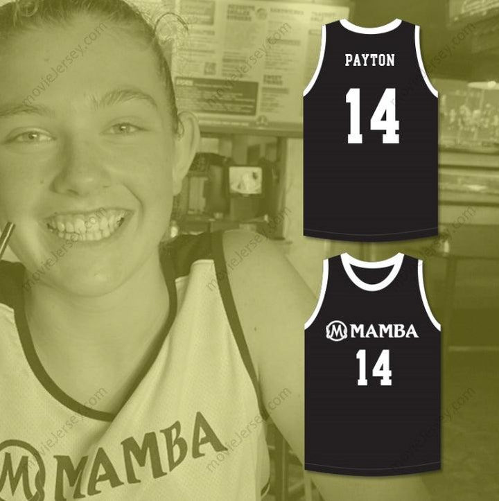 CUSTOM ANY Name Number PAYTON 14 MAMBA BALLERS BLACK BASKETBALL JERSEY VERSION 4 Top Stitched S-6XL
