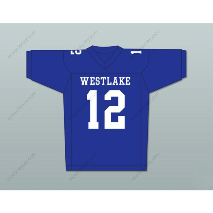 CUSTOM ANY Name Number CAM NEWTON 12 WESTLAKE HIGH SCHOOL HOME FOOTBALL JERSEY Top Stitched S-6XL