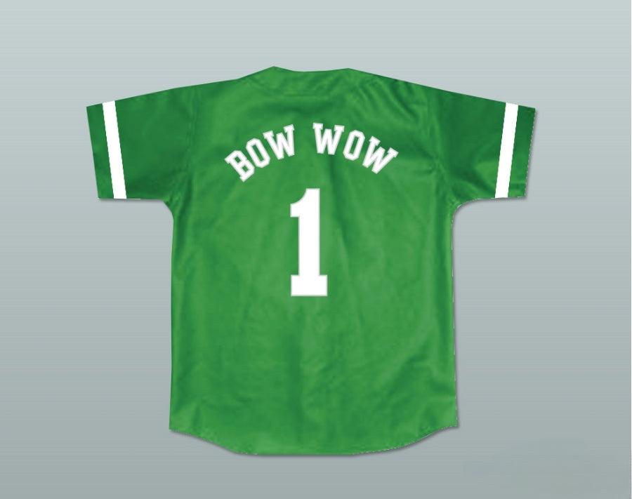 Custom Any Name Number LIL' BOW WOW 1 HARDBALL BASEBALL JERSEY THEME SONG Top Stitched S-6XL