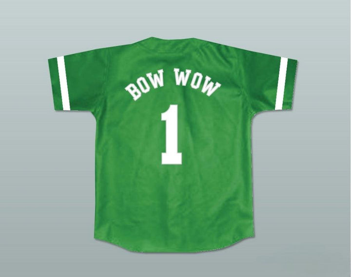 Custom Any Name Number LIL' BOW WOW 1 HARDBALL BASEBALL JERSEY THEME SONG Top Stitched S-6XL
