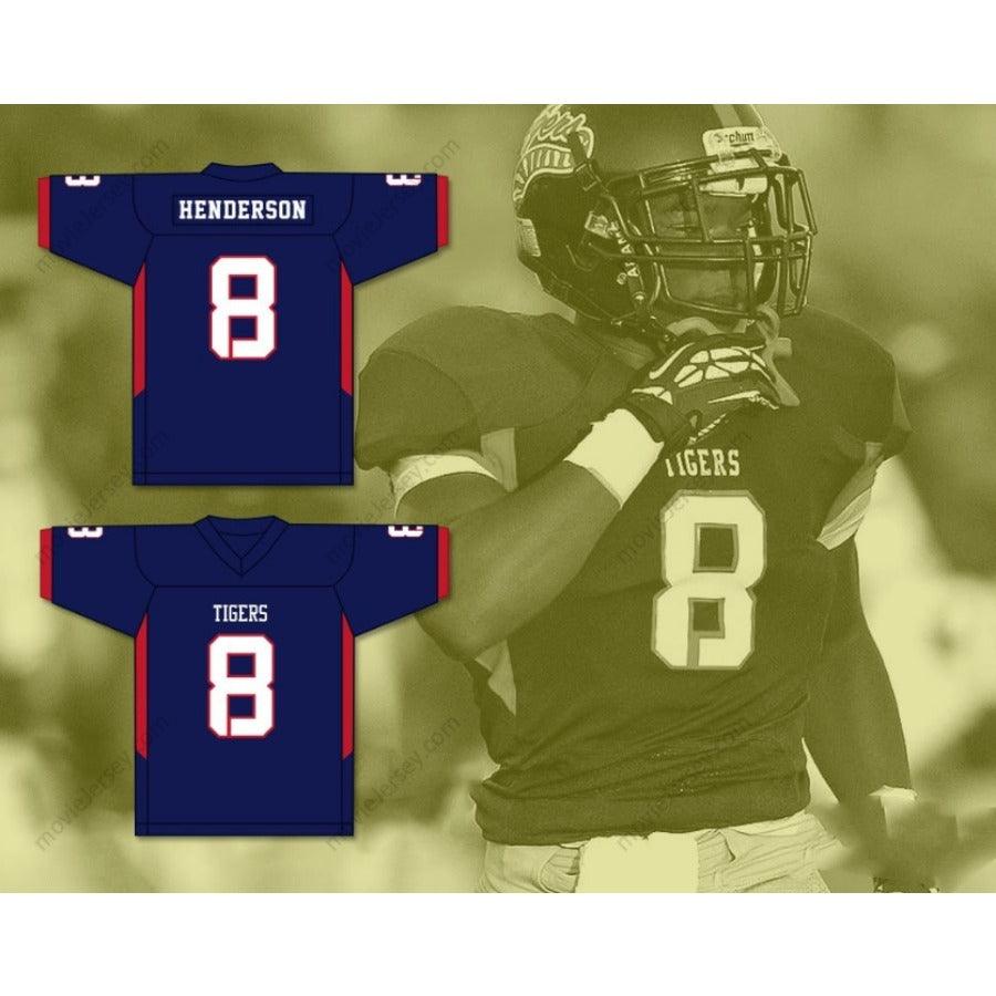 CUSTOM ANY Name Number DARRELL HENDERSON 8 SOUTH PANOLA HIGH SCHOOL TIGERS Football Jersey Top Stitched S-6XL