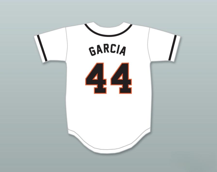 Custom Any Name Number GARCIA 44 RHINOS WHITE BASEBALL JERSEY KEY & PEELE SLAP ASS Top Stitched S-6XL