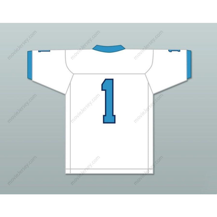 CUSTOM ANY Name Number KENNETH GAINWELL 1 YAZOO COUNTY HIGH SCHOOL PANTHERS FOOTBALL JERSEY Top Stitched S-6XL
