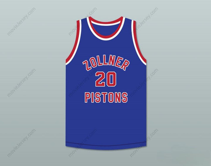 CUSTOM ANY Name Number BOBBY MCDERMOTT 20 FORT WAYNE ZOLLNER  BASKETBALL JERSEY Top Stitched S-6XL