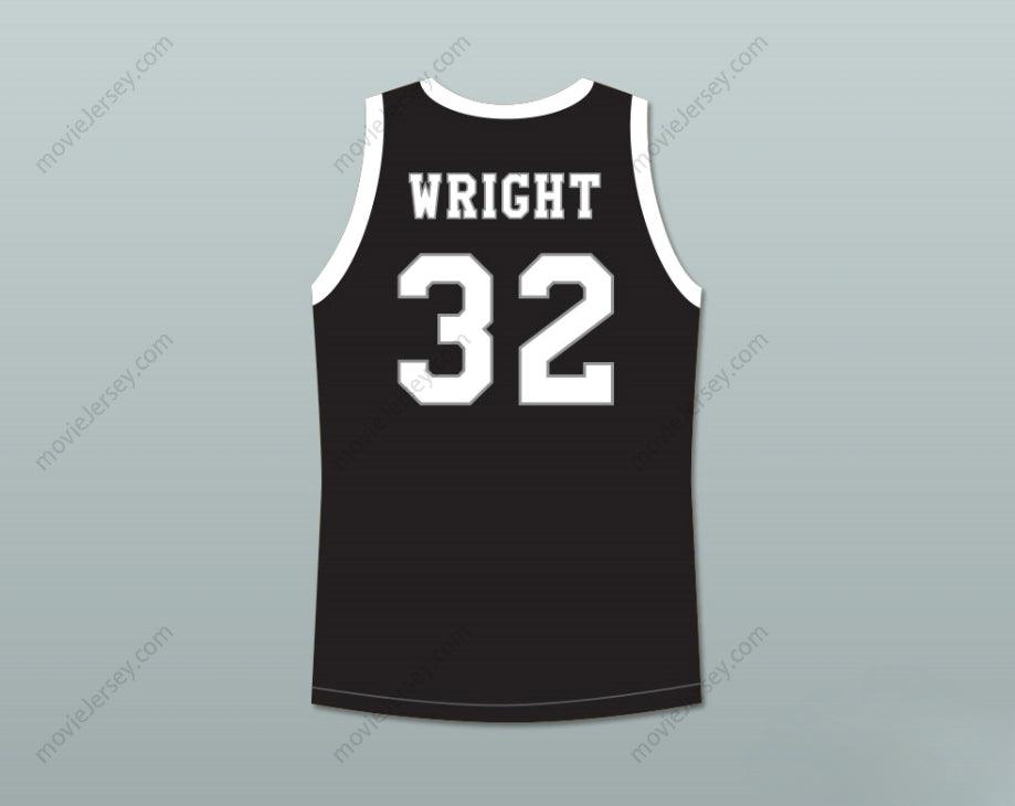 CUSTOM ANY Name Number MONICA WRIGHT 32 CRENSHAW HIGH SCHOOL BLACK BASKETBALL JERSEY LOVE AND BASKETBALL Top Stitched S-6XL
