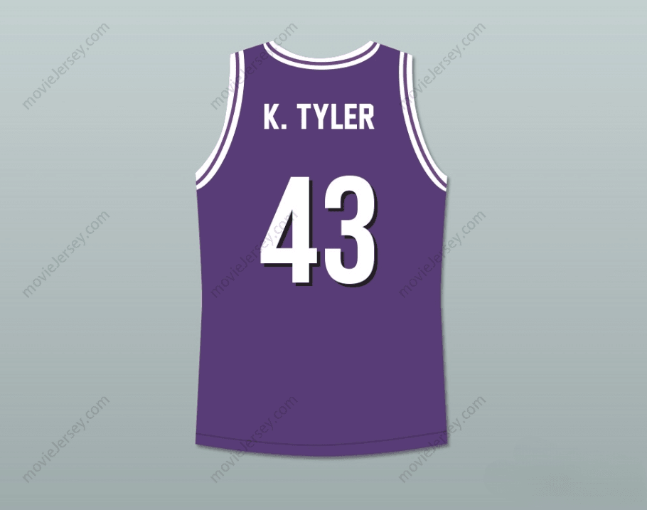 CUSTOM ANY Name Number MARLON WAYANS KENNY TYLER 43 HUSKIES BASKETBALL JERSEY THE 6TH MAN NEW Top Stitched S-6XL