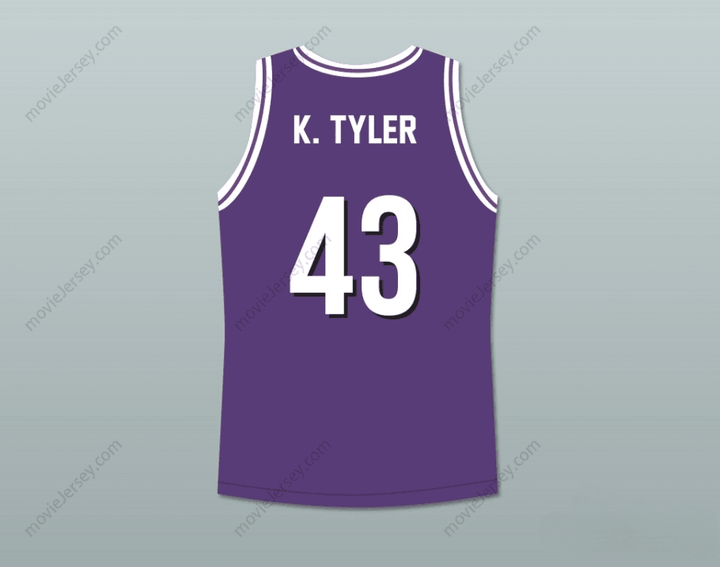 CUSTOM ANY Name Number MARLON WAYANS KENNY TYLER 43 HUSKIES BASKETBALL JERSEY THE 6TH MAN NEW Top Stitched S-6XL