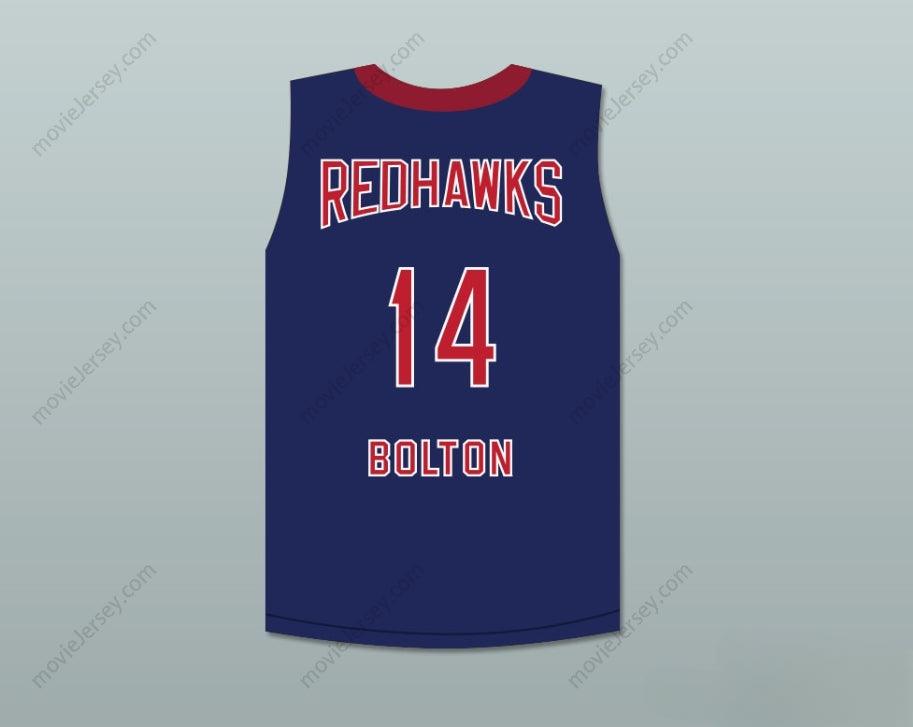 CUSTOM ANY Name Number TROY BOLTON 14 ALBUQUERQUE REDHAWKS BASKETBALL JERSEY HIGH SCHOOL MUSICAL 2 Top Stitched S-6XL
