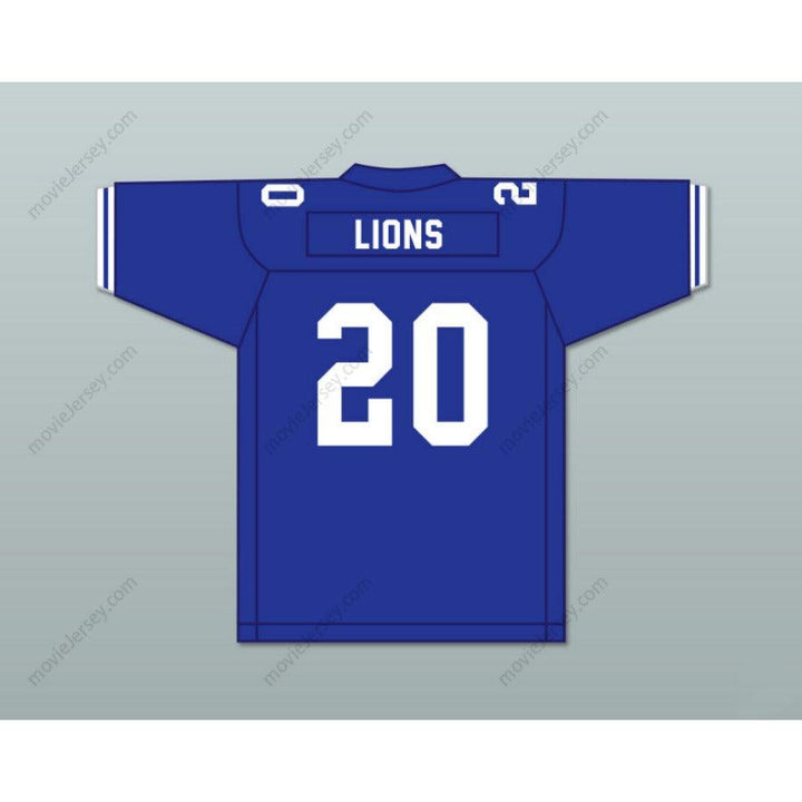 CUSTOM ANY Name Number EARL CAMPBELL 20 JOHN TYLER HIGH SCHOOL LIONS Football Jersey Top Stitched S-6XL