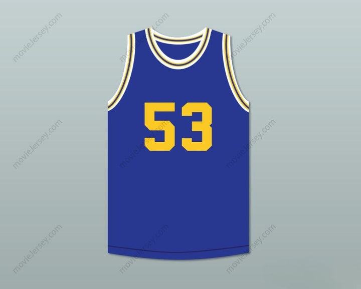 CUSTOM ANY Name Number TERRY CREWS 53 FLINT SOUTHWESTERN ACADEMY KNIGHTS BASKETBALL JERSEY Top Stitched S-6XL