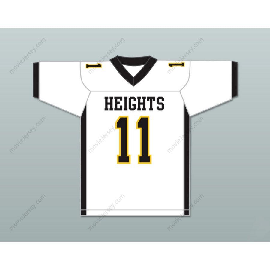 CUSTOM ANY Name Number CUSTOM HEIGHTS TRAVIS KELCE 11 HIGH SCHOOL TIGERS Football Jersey Top Stitched S-6XL