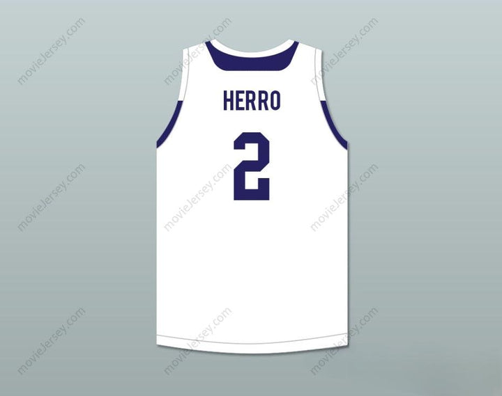 CUSTOM ANY Name Number TYLER HERRO 2  WHITE BASKETBALL JERSEY Top Stitched S-6XL