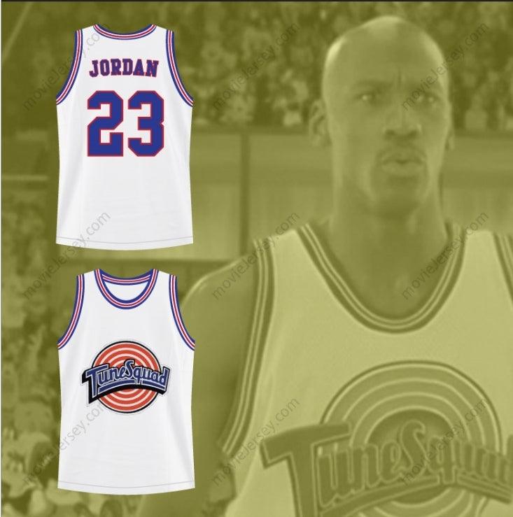 CUSTOM ANY Name Number MICHAEL JORDAN SPACE JAM TUNE SQUAD BASKETBALL JERSEY ANY PLAYER Top Stitched S-6XL