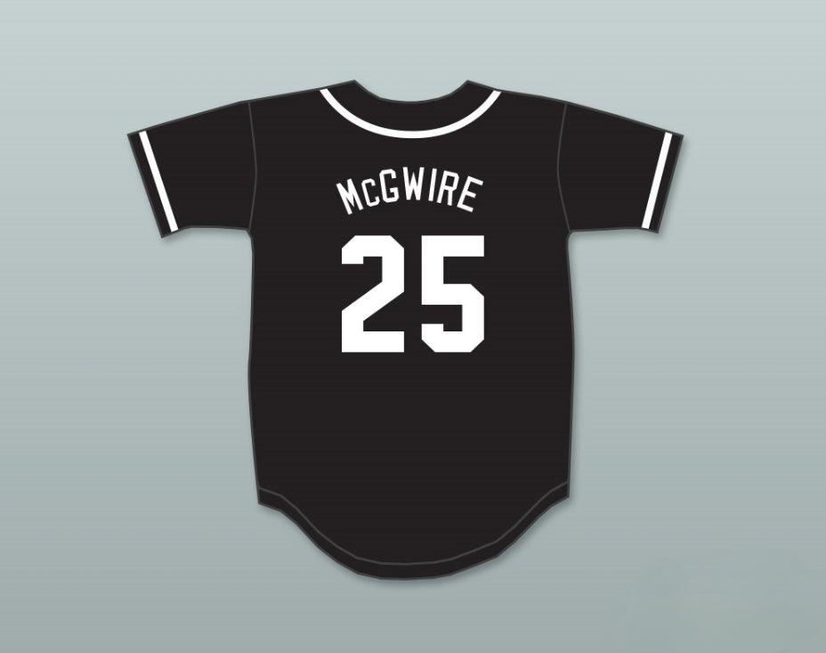 Custom Any Name Number MARK MCGWIRE 25 AARDVARKS BASEBALL JERSEY 1ST ANNUAL ROCK N' JOCK DIAMOND DERBY Top Stitched S-6XL