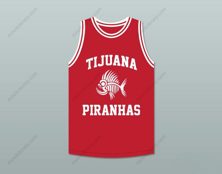 CUSTOM ANY Name Number SERGE IBAKA 19 TIJUANA PIRANHAS RED BASKETBALL JERSEY MEXICAN EXPANSION TEAM Top Stitched S-6XL