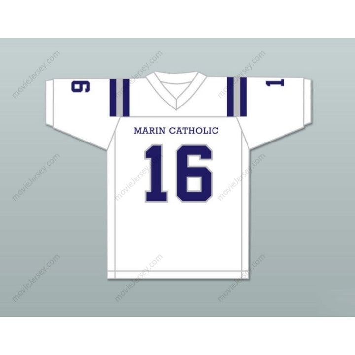 CUSTOM ANY Number JARED GOFF 16 MARIN CATHOLIC HIGH SCHOOL FOOTBALL JERSEY S-6XL