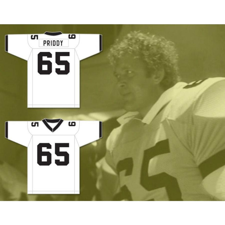 CUSTOM ANY Name Number JO BOB PRIDDY 65 NORTH DALLAS BULLS Football Jersey Top Stitched S-6XL