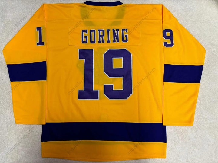 Custom Any Name Number HOCKEY LEGEND BUTCH GORING 19 HOCKEY JERSEY ALL SIZES Top Stitched S-6XL