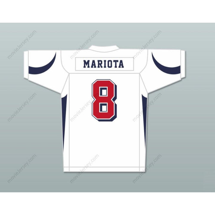 CUSTOM ANY Name Number MARCUS MARIOTA 8 HIGH SCHOOL CRUSADERS FOOTBALL JERSEY Top Stitched S-6XL