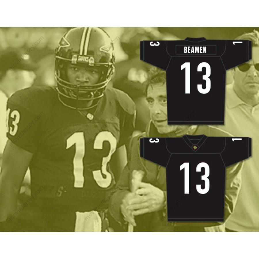 CUSTOM ANY Name Number WILLIE BEAMEN 13 MIAMI SHARKS FOOTBALL JERSEY WHITE TRIM ANY GIVEN SUNDAY Top Stitched S-6XL
