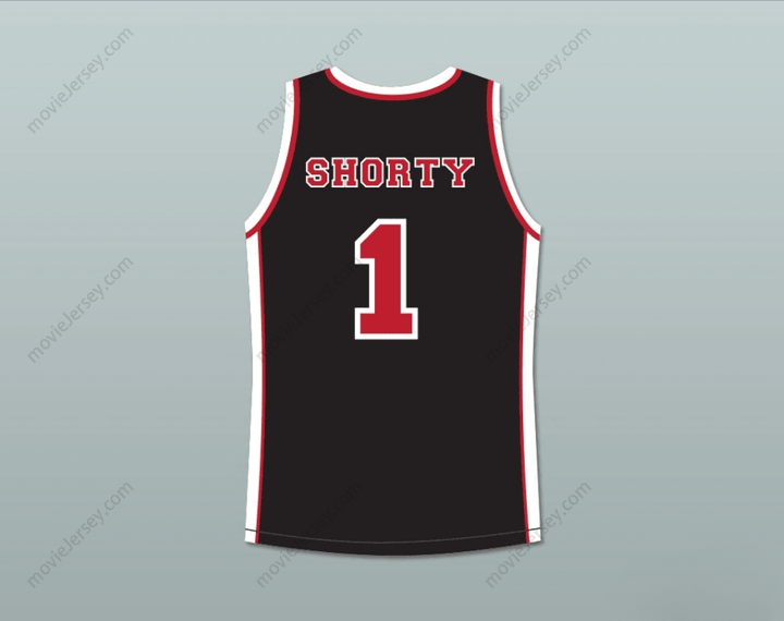 CUSTOM ANY Name Number FREDRO STARR SHORTY 1 SUNSET PARK BLACK BASKETBALL JERSEY Top Stitched S-6XL