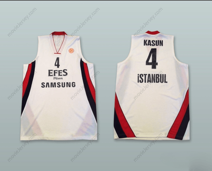CUSTOM ANY Name Number MARIO KASUN 4 ANADOLU EFES SK ISTANBUL TURKEY BASKETBALL JERSEY Top Stitched S-6XL