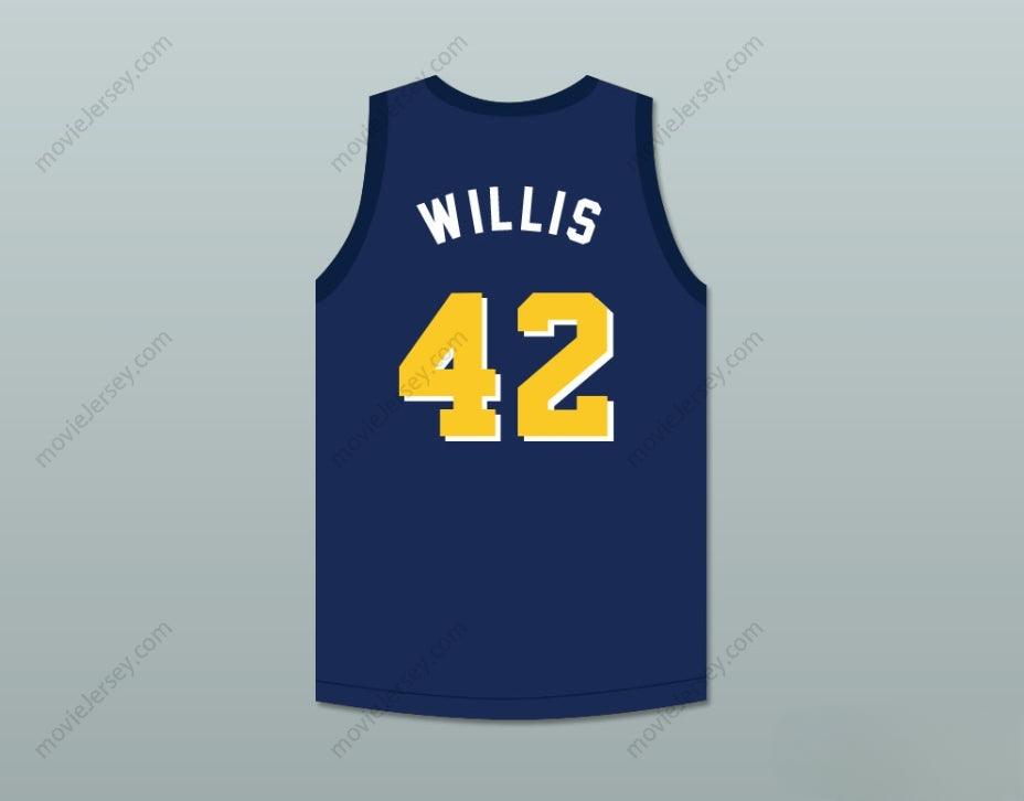 CUSTOM ANY Name Number KEVIN WILLIS 42 VIOLATORS BASKETBALL JERSEY SECOND ANNUAL ROCK N' JOCK B-BALL JAM 1992 Top Stitched S-6XL