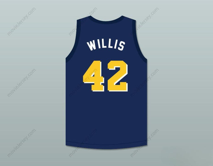 CUSTOM ANY Name Number KEVIN WILLIS 42 VIOLATORS BASKETBALL JERSEY SECOND ANNUAL ROCK N' JOCK B-BALL JAM 1992 Top Stitched S-6XL