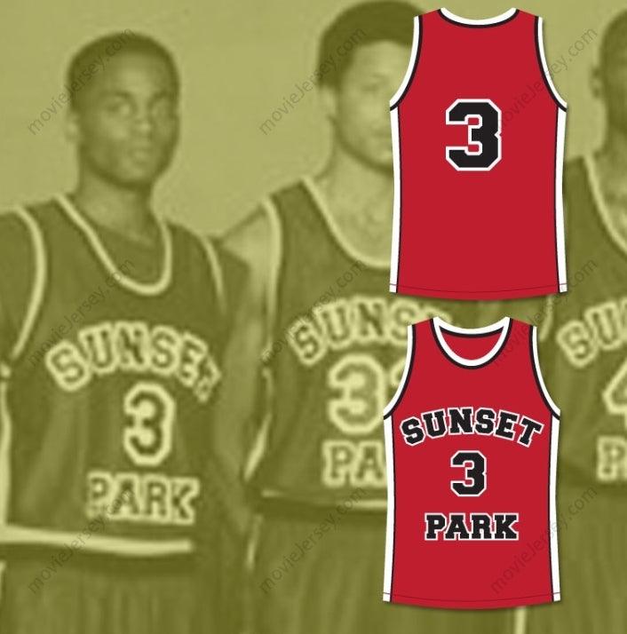 CUSTOM ANY Name Number SHAWN MICHAEL HOWARD KURT 3 SUNSET PARK BASKETBALL JERSEY STITCH SEWN Top Stitched S-6XL