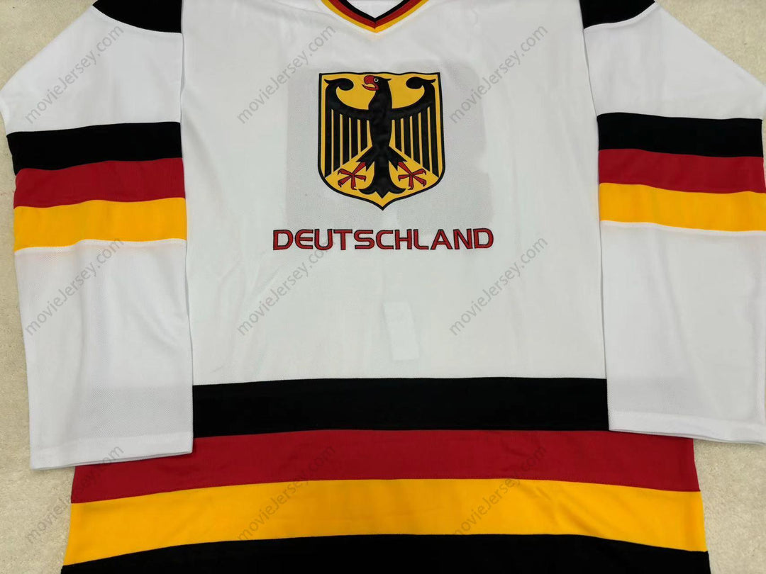 Custom Any Name Number GERMANY NATIONAL TEAM HOCKEY JERSEY Stitched Top Stitched S-6XL