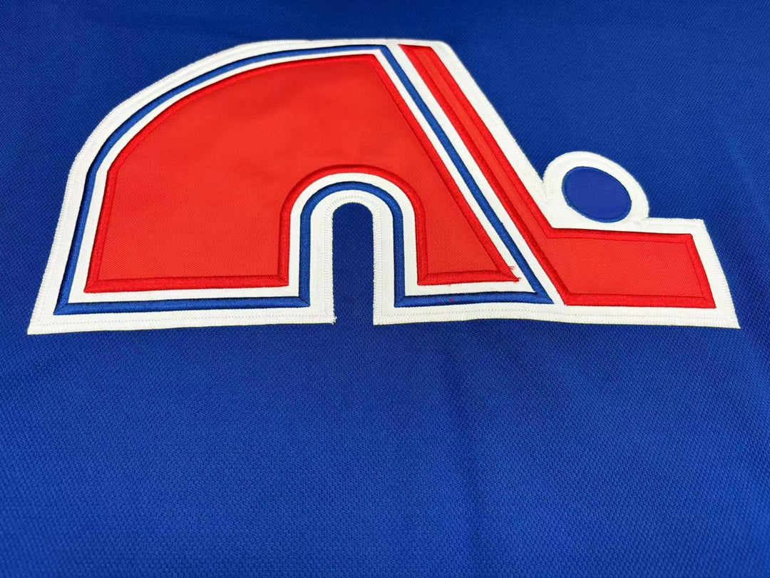Custom Any Name Number WENDEL CLARK 17 RETRO HOCKEY JERSEY QUEBEC NORDIQUES Top Stitched S-6XL