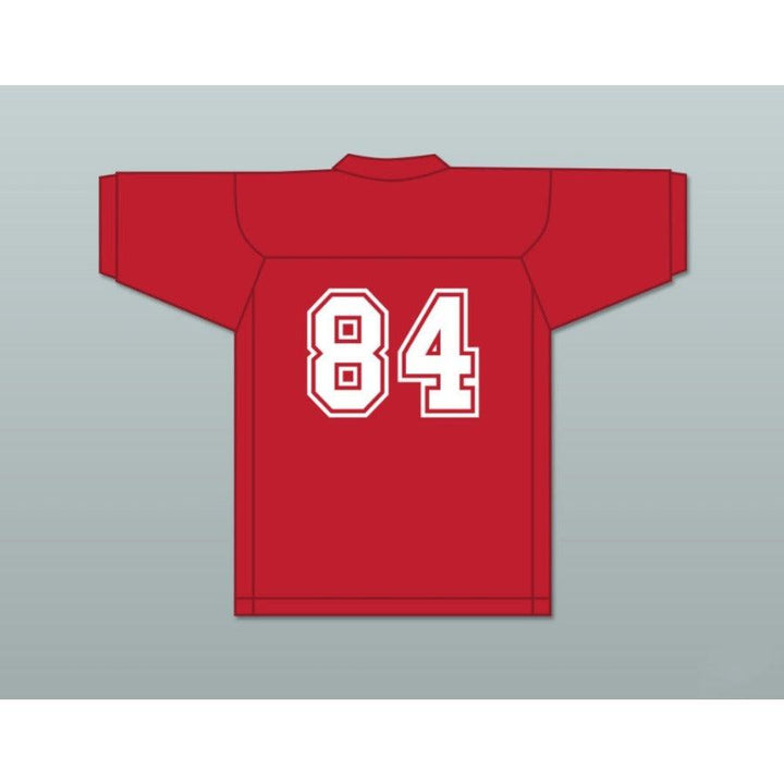 CUSTOM ANY Name Number FISH 84 PUTNAM BADGERS HIGH SCHOOL RED Football Jersey Top Stitched S-6XL