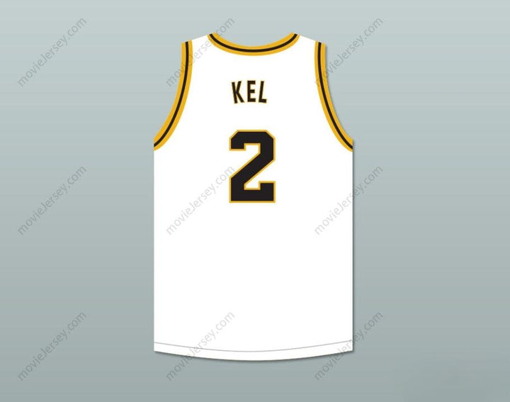 CUSTOM ANY Name Number KEL MITCHELL 2 KENAN & KEL WHITE BASKETBALL JERSEY 2 Top Stitched S-6XL