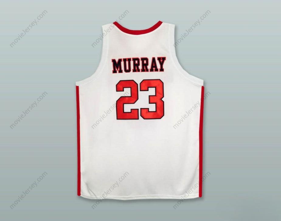 CUSTOM ANY Name Number JAMAL MURRAY 23 ORANGEVILLE PREP WHITE BASKETBALL JERSEY Top Stitched S-6XL